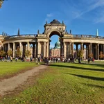 Neues Palais zum Videodreh der Weihnachts-Lieder