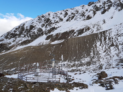 Picture of a alpine landscape with patchy snow cover | Foto: Cosmic Sense consortium