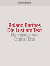 Cover "Die Lust am Text"