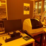 Photograph of the surface profilometer in the lab
