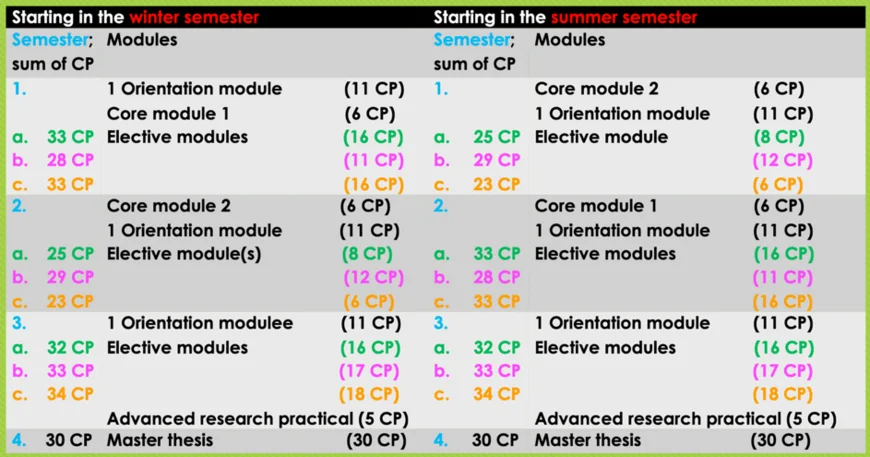 Study plan