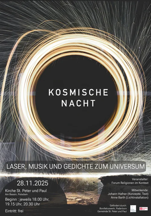Plakat Kosmische Nacht