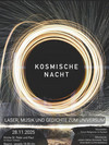 Plakat Kosmische Nacht