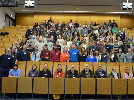 Teilnehmende an der PoV im Hörsaal des Instituts