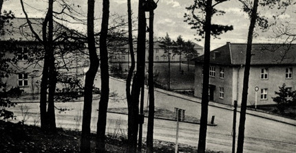 The General Wever Barracks in Potsdam Eiche (postcard from 1938)