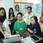 Presentation of results in small groups