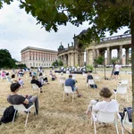 „UP.talk“ mitten auf dem Campus Am Neuen Palais