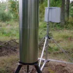 Multi-tube prototype with gadolinium shielding at the second joint field campaign | foto: Cosmic Sense consortium