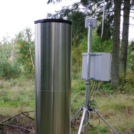 Multi-tube prototype with gadolinium shielding at the second joint field campaign | foto: Cosmic Sense consortium