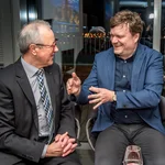 im Gespräch Prof. Dr. Bürklin und Prof. Dr. Tilman Grune