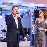 Unipräsident Oliver Günther eröffnet den Ball. Foto: C. Freytag | rotschwarzdesign