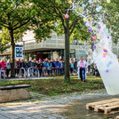 Heiße Mischung: Bei der Kinderuni explodiert schon mal ein künstlicher Vulkan.