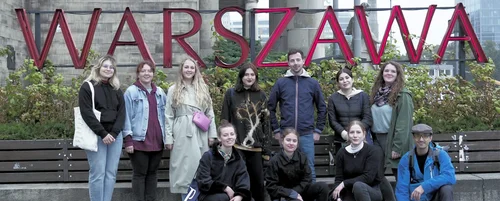 Gruppenbild in Warschau