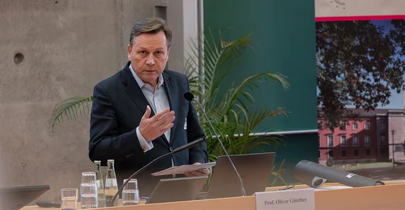 Prof. Oliver Günther, Ph.D., Präsident der Universität Potsdam.