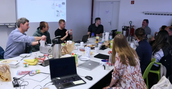 Meeting des Eraser Teams