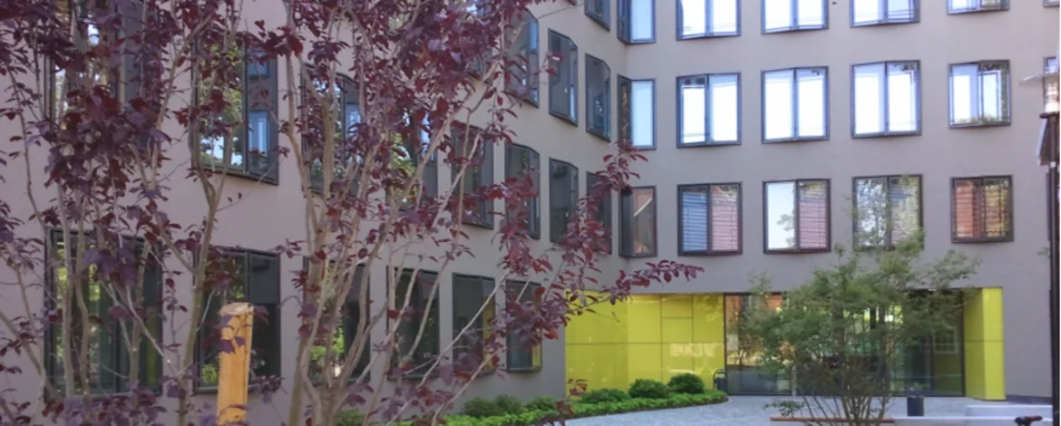 Eingang zum KWI im Haus 7 - 