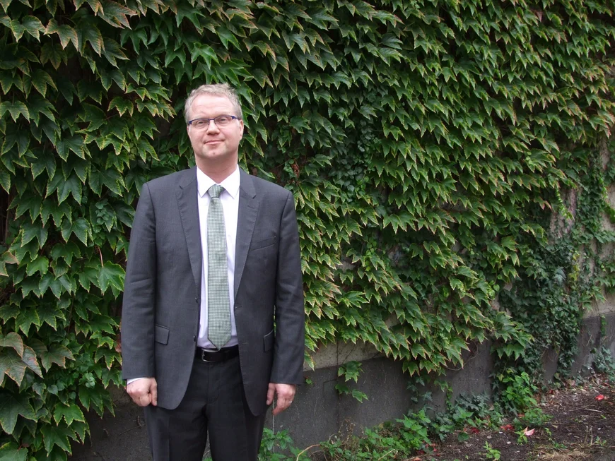 Alumnus Moritz Dreher