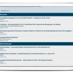 Mensaplan auf dem Tablet