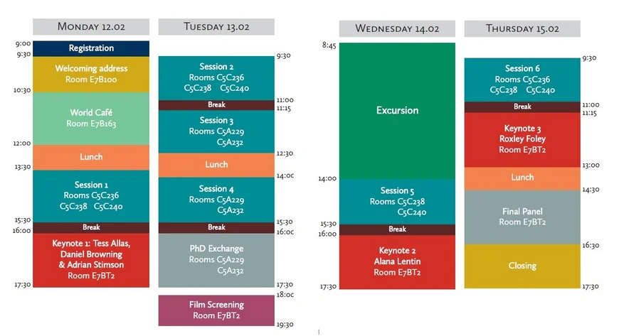 Summer School Schedule