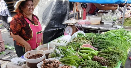 Fresh market in Thailand