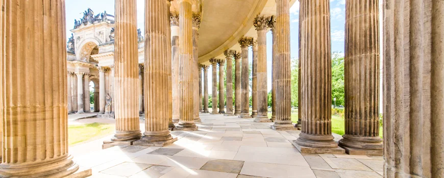 Kollonaden am Neuen Palais