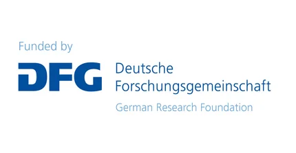 Logo der DFG als Fördermittelgeben