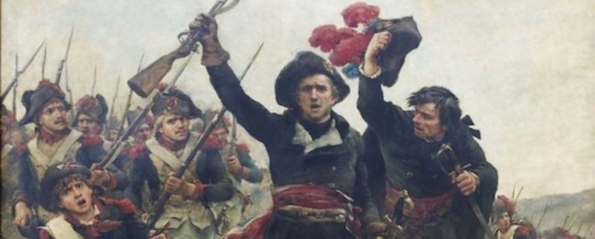Lazare Carnot in der Schlacht bei Wattignies, Georges Moreau de Tours, 1893
