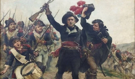 Lazare Carnot in der Schlacht bei Wattignies, Georges Moreau de Tours, 1893