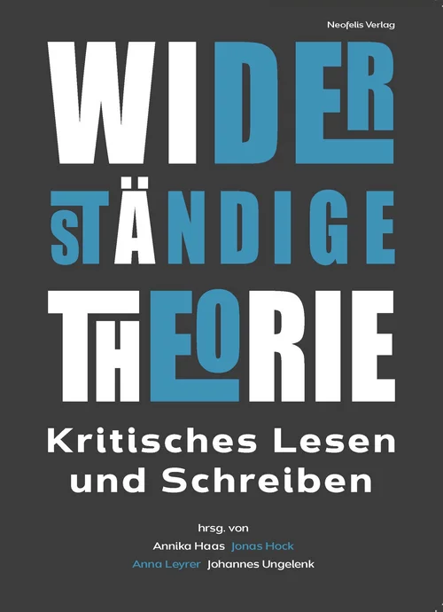 Cover Widerständige Theorie