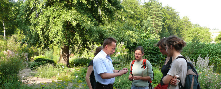 Nutzpflanzenführung mit Dr. Thilo Heinken