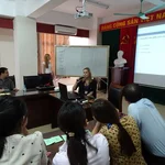 Sophia talking about the take home messages