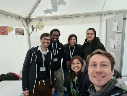 The group members of the MEM lab at this years Potsdam Science Day