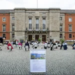 Der „UP.talk“ am Campus Griebnitzsee vor Haus 1