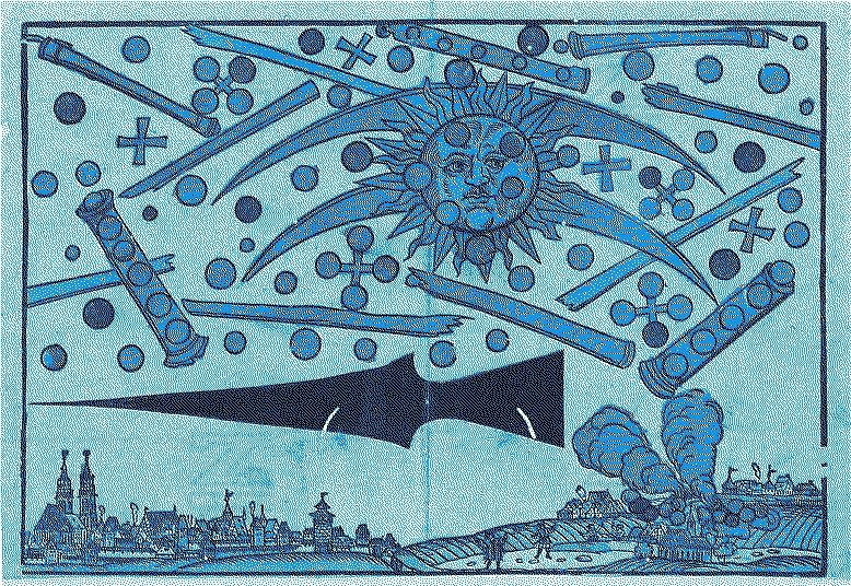 Himmelserscheinung über Nürnberg vom 14. April 1561