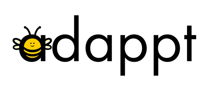 Logo der App „adappt“