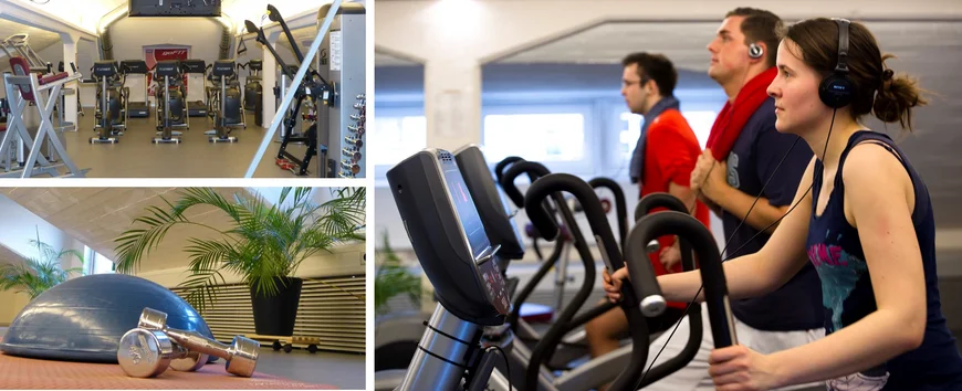 Fitnessclub Collage