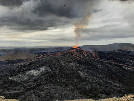 Active volcano