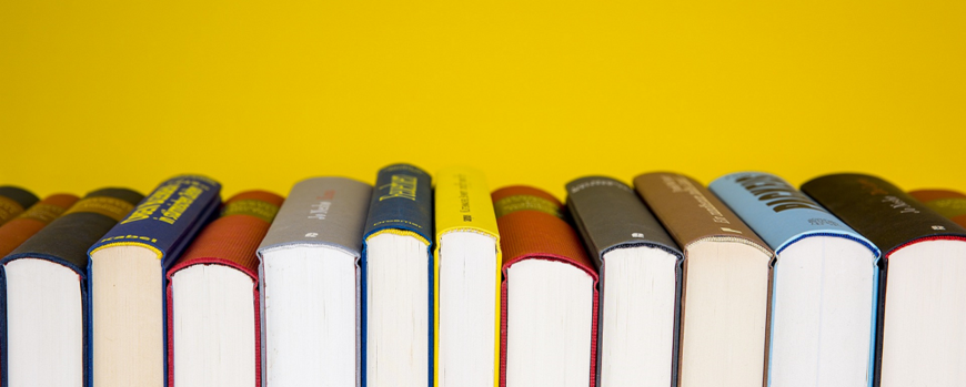 books in a row