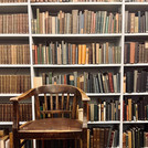 Books in the library of the Moses Mendelssohn Center.