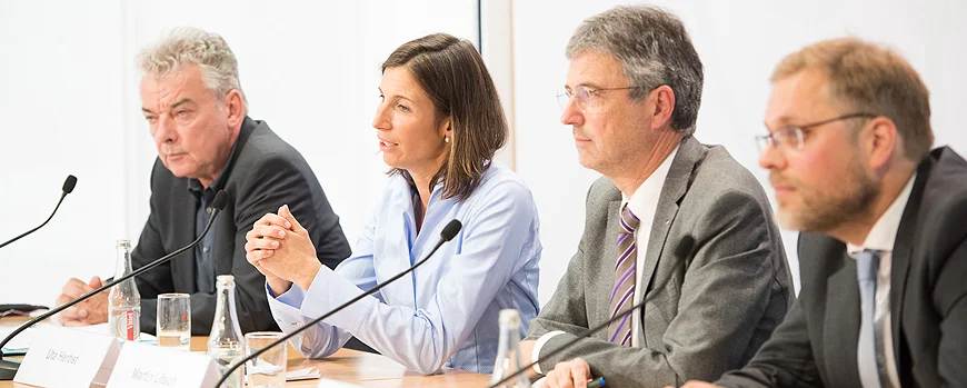 Pressekonferenz zur Stress-Studie