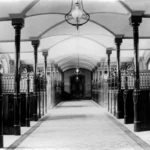 Stall in the imperial stables (Marstall), 1894