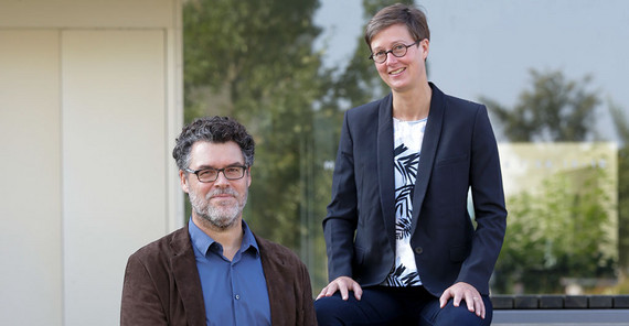 Thorsten Wagener and Karoline Wiesner. The photo is from Sandra Scholz.