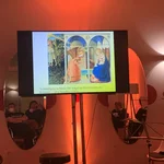 Präsentation beim wissenschaftlichen Friseursalon
