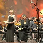Die Sopranistin Christina Germolus beim Elias-Konzert