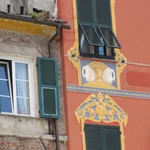 Fassade in Ligurien