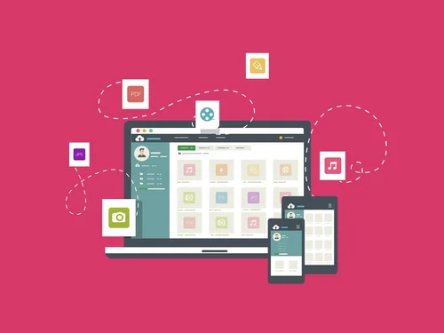 Illustration von Digital Devices