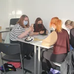 Techniktestung (BlippAR) im Geschichtsdidaktikseminar durch Seminarteilnehmende