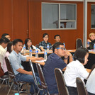 Participants listening to the lecture