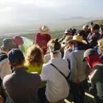 Die Vulkane Suswa und Longonot im Grabenbruch werden erklärt.