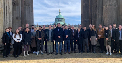 Participants in the final conference of the DFG Research Group Military Cultures of Violence - Illegitimate Military Violence from the Early Modern Period to the Second World War against the Background of the Neues Palais